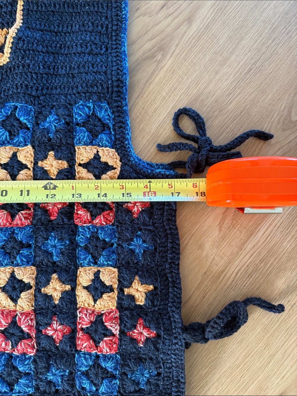 Toast UK Crochet Wool Cotton Vest - Picture 7 of 10
